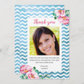 Tee danke Karte, Erwachsene Dankeschön Karte (Vorne/Hinten)