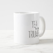 Tee dann Triumph Motivierend Text Personalisiert Jumbo-Tasse (Vorderseite Rechts)