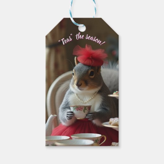 "Tee" die Saison Geschenkanhänger (Vorderseite)