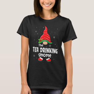 Tee Drinking Gnome Familiengruppe Weihnachts-Party