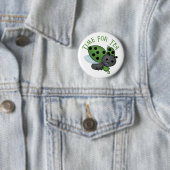 Tee Drinking Ladybug Button (Beispiel)