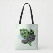 Tee Drinking Ladybug Tote Bag Tasche (Vorderseite)