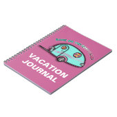 Tee Drop RV Trailer Reise - NOTEBOOK Notizblock (Linke Seite)