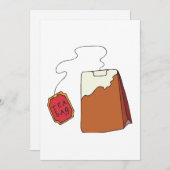 Tee Einladung (Vorne/Hinten)