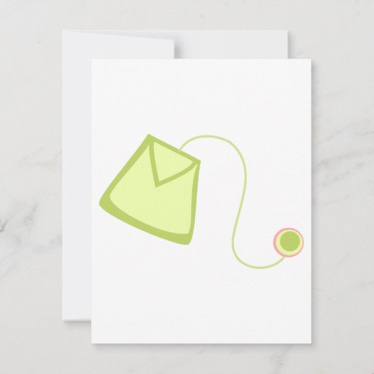 Tee Einladung (Rückseite)