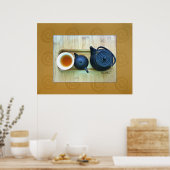 Tee-Einstellung Standbildaufnahme Poster (Küche)