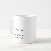 Tee-Feen-Tasse Kaffeetasse (Vorderseite Links)