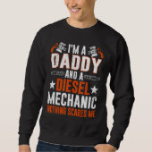 Tee For Men Father's Day Diesel Mechanic Daddy (Vorderseite)