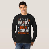 Tee For Men Father's Day Diesel Mechanic Daddy (Vorne ganz)