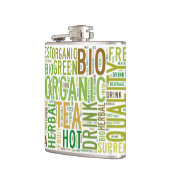 Tee-Frühstückstext Flachmann (Links)