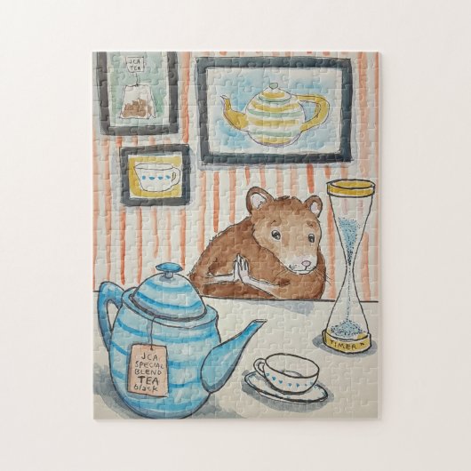 Tee für die Maus Puzzle (Vertikal)
