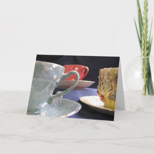 Tee für drei karte (Vorderseite)