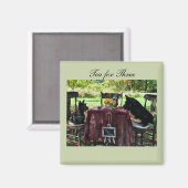 Tee für drei magnet (Vorderseite/Rückseite)