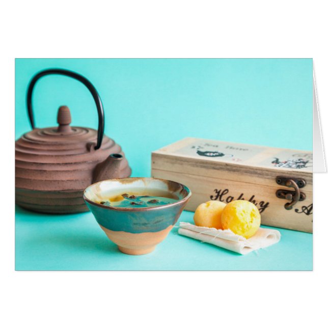 Tee für einen (Vorderseite (Horizontal))