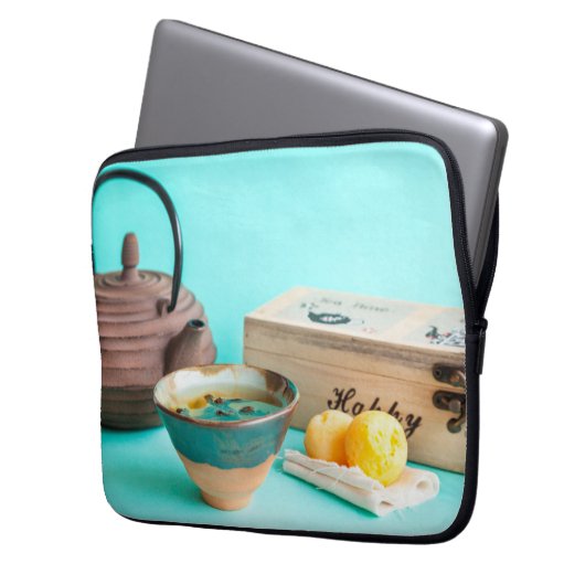 Tee für einen laptopschutzhülle (Vorderseite Links)