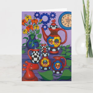 Tee für Sie u. mich Karte