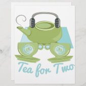 Tee für zwei (Vorne/Hinten)