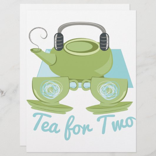 Tee für zwei (Vorne/Hinten)