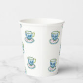 Tee für zwei Baby-Dusche Pappbecher (Rechts)