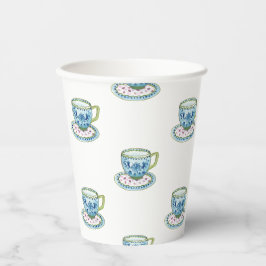 Tee für zwei Baby-Dusche Pappbecher