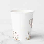 Tee für zwei Blüten Pappbecher (Rechts)