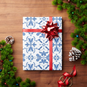 Tee für Zwei – Florale 2. Geburtstagsfeier Geschenkpapier
