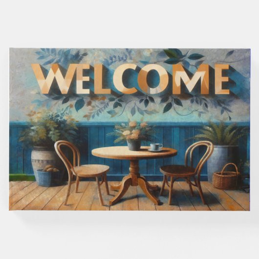 Tee für zwei gästebuch (Vorderseite)