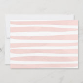 Tee für zwei Geburtstage Einladung Blumenkost Part (Rückseite)