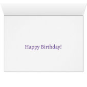 Tee für zwei - Kaninchen Geburtstagskarte (Innenansicht Horizontal (Unten))