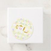 Tee für zwei Mädchen 2. Geburtstag Geschenkanhänger (Beispiel)