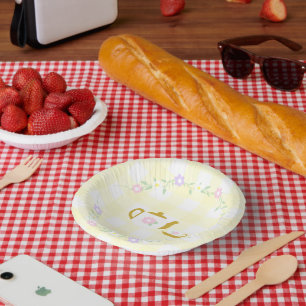 Tee für zwei Mädchen 2. Geburtstag Pappteller