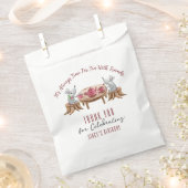 Tee für zwei maßgeschneiderte weiße Liebestasche Geschenktütchen (Ausgeschnitten)