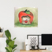 Tee für zwei Personen Poster (Heimbüro)