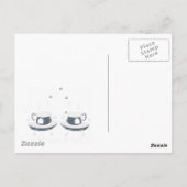 Tee für zwei Postkarten (Rückseite)