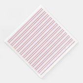 Tee für zwei Streifen, Abendessen Papier Napkins Serviette (Ecke)