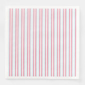 Tee für zwei Streifen, Abendessen Papier Napkins Serviette (Vorderseite)