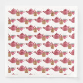 Tee für zwei Tea Cup Trio Muster Serviette (Vorderseite)