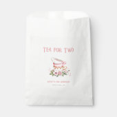 Tee für zwei Teacups Geschenktütchen (Vorderseite)