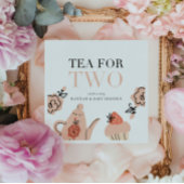 Tee für zwei | Tee-Party Kinderdusche Party Serviette