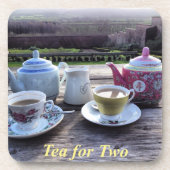 Tee für zwei Untersetzer (Vorderseite)