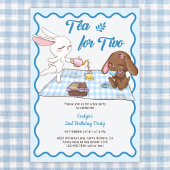 Tee für zweijährige Tee aus dem Tierreich Party 2. Einladung