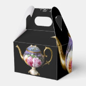 TEE-GASTGESCHENK-KARTE (KABELKABEL-STIL) GESCHENKSCHACHTEL (Rückseite)