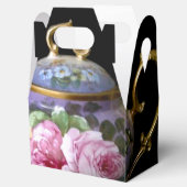 TEE-GASTGESCHENK-KARTE (KABELKABEL-STIL) GESCHENKSCHACHTEL (Geöffnet)