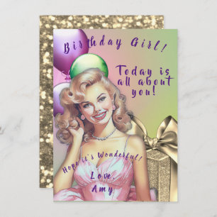 Tee-Geburtstagskarte