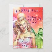 Tee-Geburtstagskarte (Vorderseite)