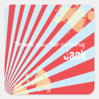 Tee Geburtstagsparty Gunst Sticker