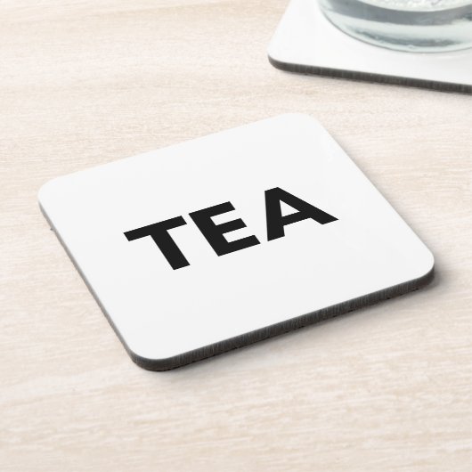 Tee Getränkeuntersetzer (Linke Seite)