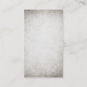 Tee gewollt Plakat Visitenkarte (Rückseite)