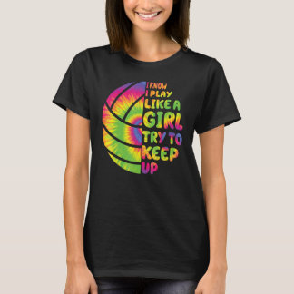 Tee Girls Volleyball im Shirt Funny Kids Player Ti
