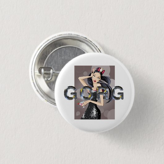 TEE Gorg Magnet Button (Vorne & Hinten)